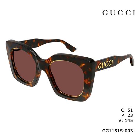 gucci havana havana brown sunglasses